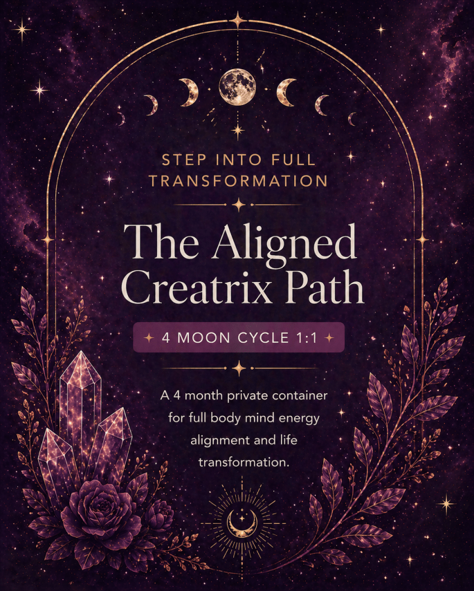 The Aligned Creatrix Path | By The Aligned Creatrix | Lynnea Marie Gillingham